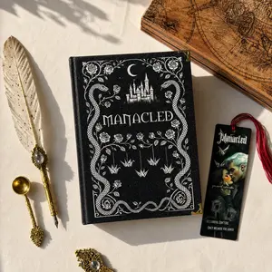 Manacled by SenLinYu Hardcover Collector Book - A5 Special Edition Dramione-Inspired Fanfiction Book with Free Bookmark