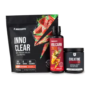 Inno Supps Performance Bundle – Clear Whey Protein, Creatine Monohydrate & Volcarn 2000 Inno Supps Performance Bundle – Clear Whey Protein, Creatine Monohydrate & Volcarn 2000