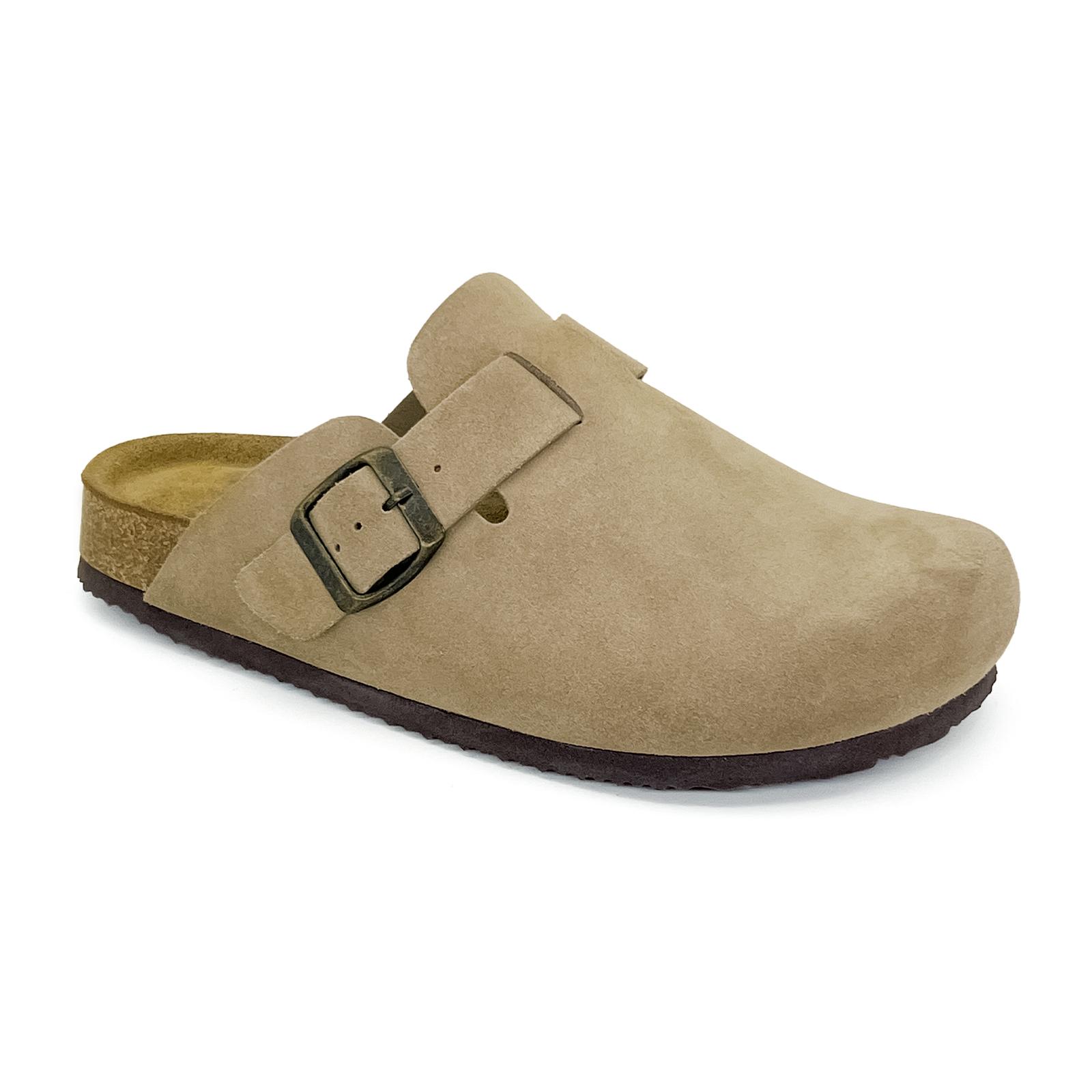 Kids' Premium Suede Clogs with Adjustable Shoes – Comfortable Retro Mules for Boys and Girls, Perfect for Casual Daily Wear & Outdoor Play