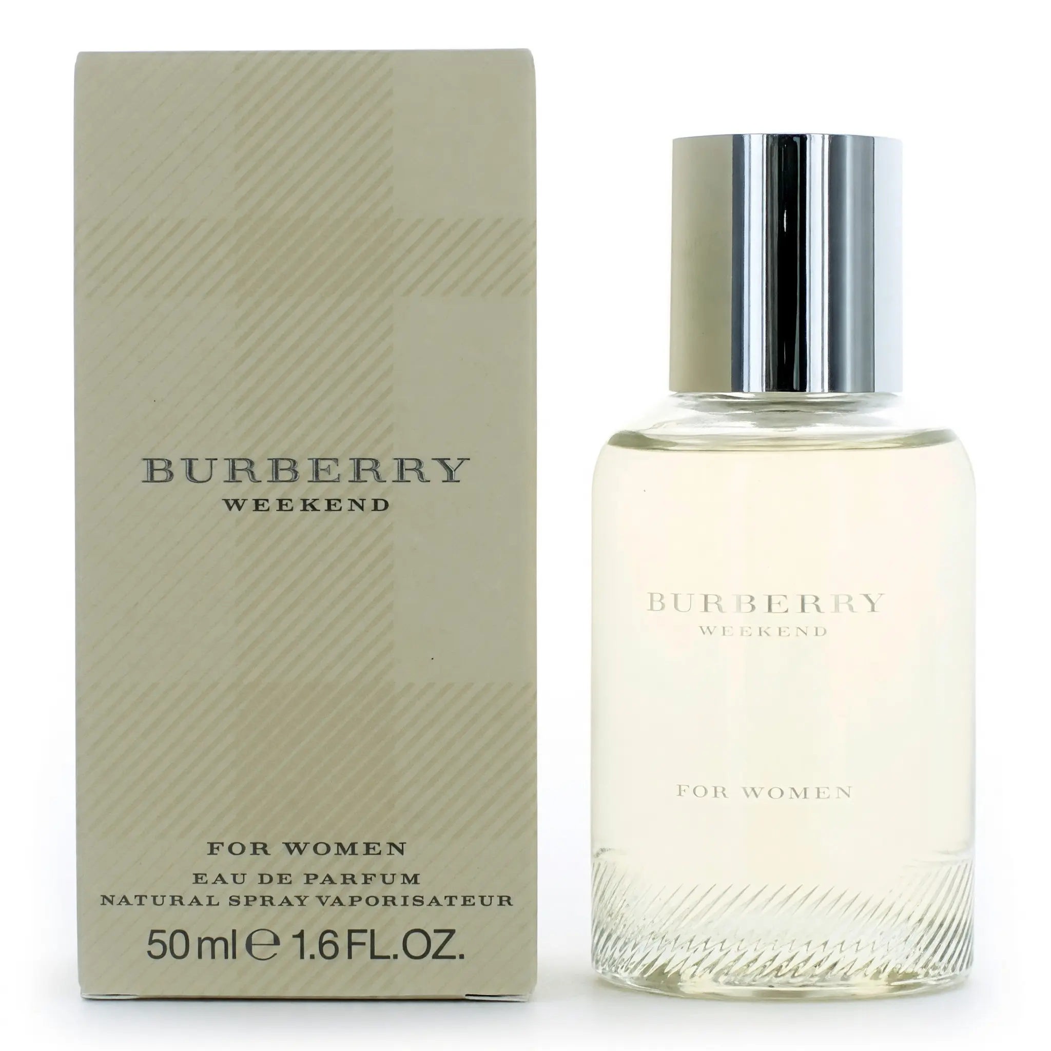Burberry Weekend by Burberry, 1.6 oz EDP Spray for Women Eau De Perfum, Vanilla Musk, Peach, Floral, Fruity, Daywear, 1 To 1.9 Fl Oz, Recommended For Daytime Wear