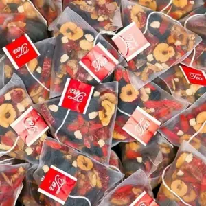 Kidney Tea Formula Ginseng Five Treasure Tea -30 Bags Combination Scented Tea Five Treasure Tea Men's Kidney Tea Health Tea Herbal Formula Red Date Wolfberry Tea (30Pack /1Bag)