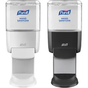212 MAIN Gojo GOJ502401 Purell ES4 Manual Type Wall-Mounted Hand Sanitizer & Soap Dispenser, 1200ml Bottle, Durable Graphite Finish, ADA-Ready