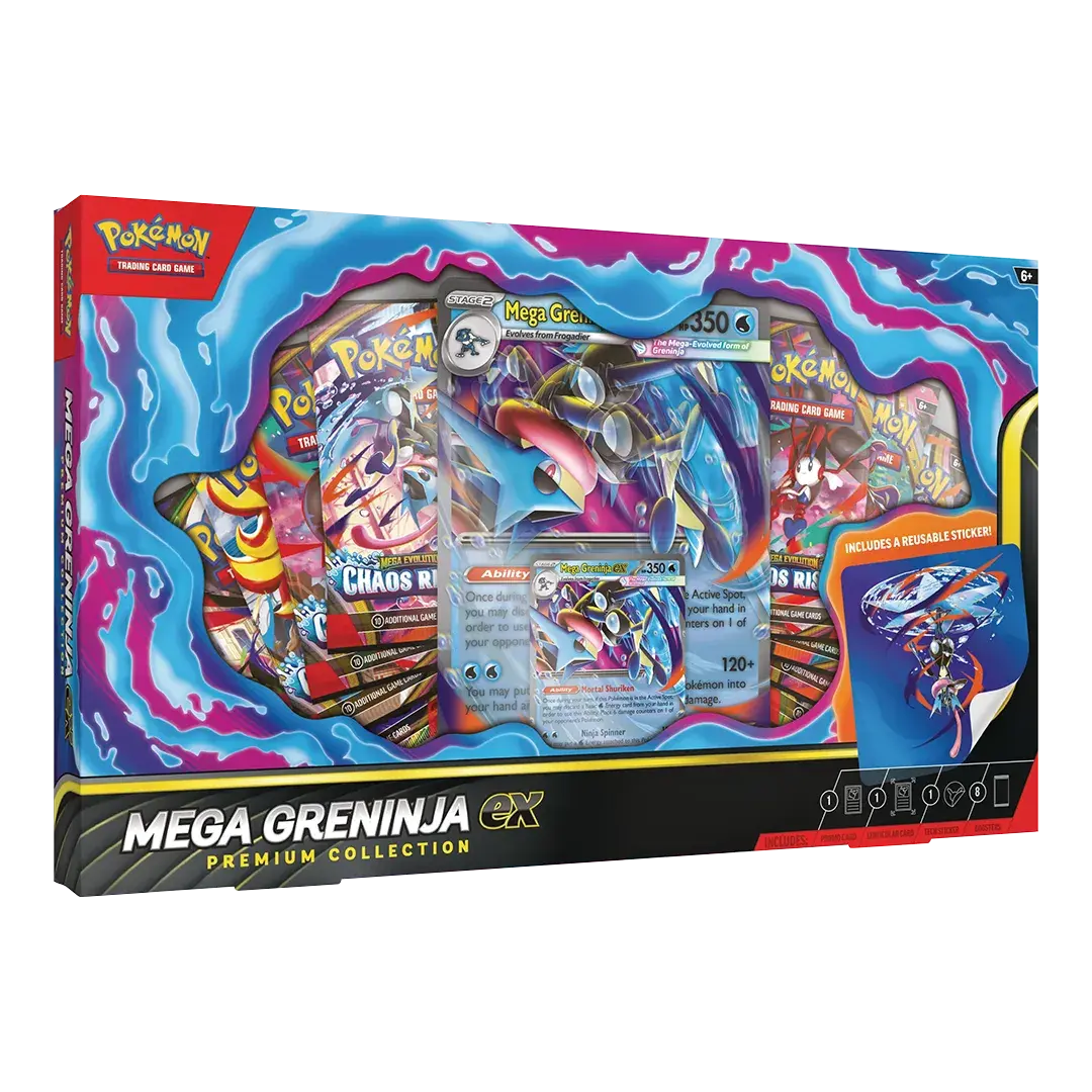 Pokémon TCG: Mega Greninja ex Premium Collection