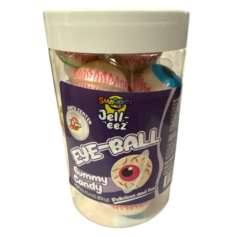 Smakeez Jelleez-Eye Ball Gummy Candy