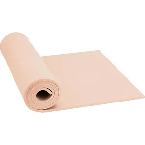 Do²ping Beige Eva Foam Sheets roll, 2mm eva Craft Foam 49''x13.5'' High Density 86kg/m3 for Cosplay