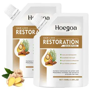 Hoegoa Herbal Gentle Cleansing Shampoo, Moisturizing & Nourishing Scalp Care, Soothes Oil Control, for Soft & Smooth Hair, Hair Care Products