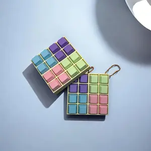 16 Key Multi-Sound Fidget Keychain