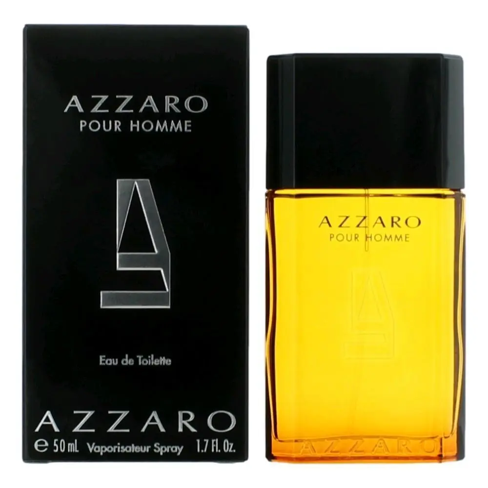 Azzaro Pour Homme Eau de Toilette Spray for Men, Long-Lasting Fragrance for Daily Use, 1.7 fl oz, Edp Spray, Floral