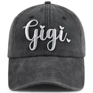 Gigi Gifts for Grandma, Funny Grandma Gifts Baseball Cap, Adjustable Embroidered Gigi Hat, Mother Day Retirement Birthday Gifts for Women Nana Mimi