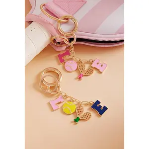 Love Tennis Bag Charm-Keychain