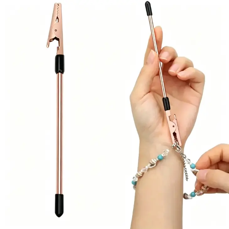 1PC Portable Metal Bracelet Helper Tool Hook - Jewelry Fastener for Women’s Bracelets, Necklaces, Watches, Jewellery Adjustment