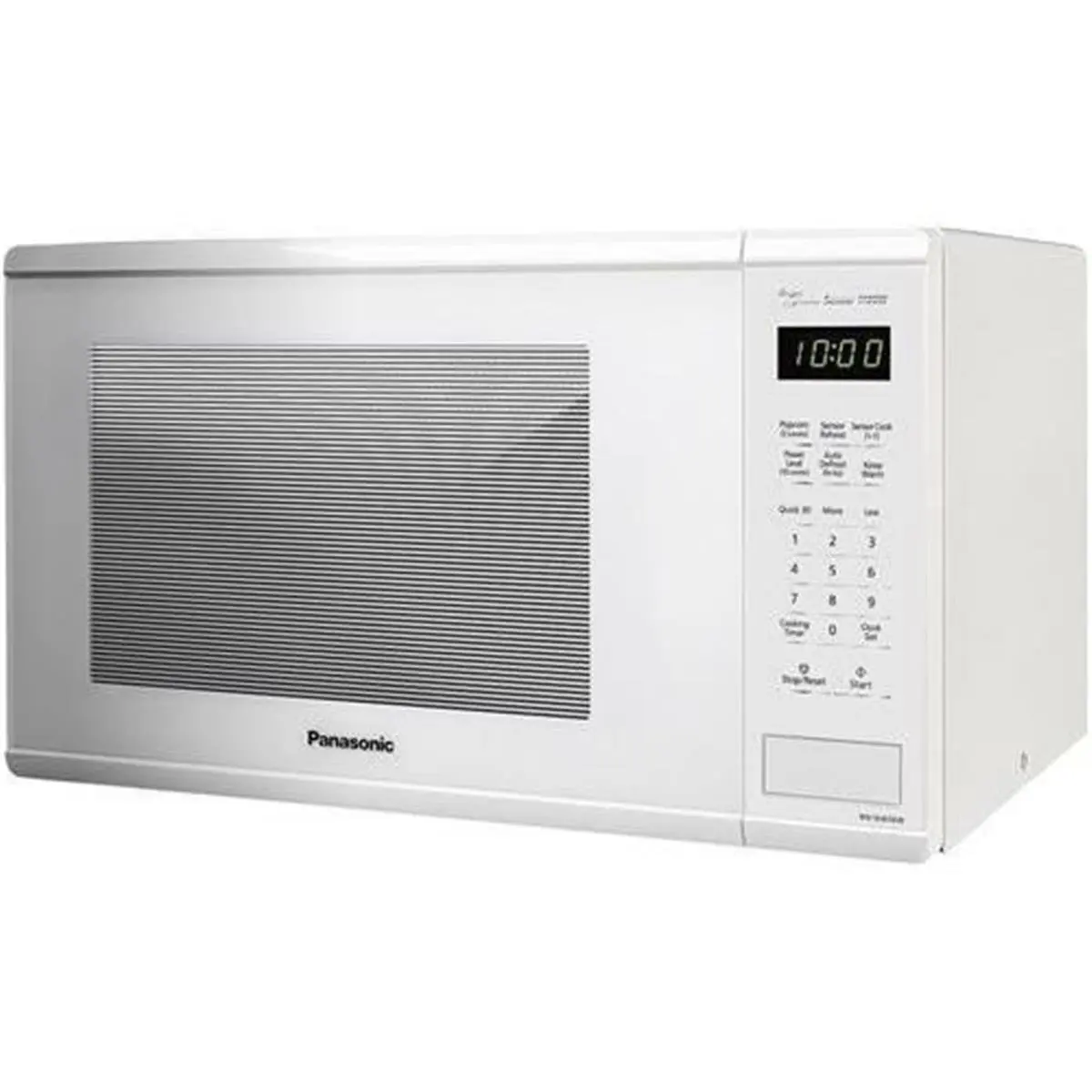 Panasonic Sensor Microwave Oven - Countertop Household Appliance, 1.3 cu. ft., 1100W, White, Household Appliances, Kitchen