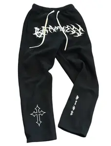 Brandless RISE 100% Cotton, Embroidered Joggers, Menswear