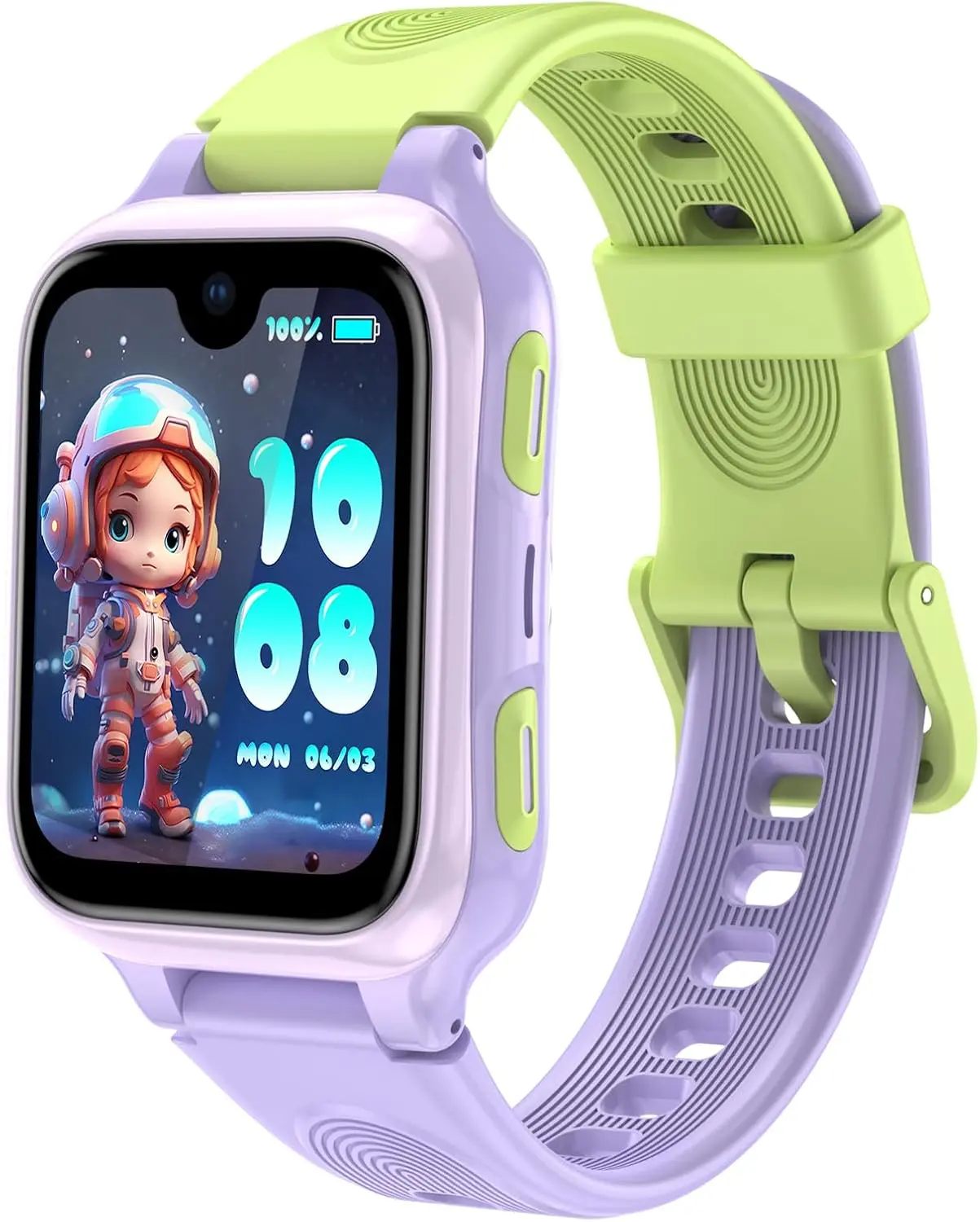 [Back to School Gift]LAGENIO K9 Kid AI Smartwatch with GPS, 1.78'' AMOLED 4G for Kids with Video Call, Alarm Clock, School Mode, IP68 Waterproof Kids Smartwatch for Teens Ages 6 and Up smart watch digital Smartwatch with AMOLED summervibes
