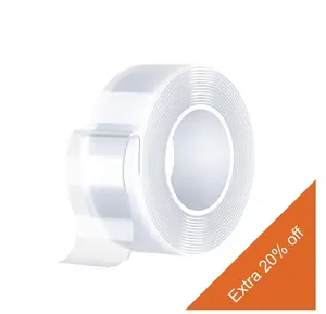 Heavy duty (9.85ft), nano double sided tape, transparent mounting tape picture hanging tape strip. Heavy duty double sided tape (30ft), nano double sided tape, transparent mounting tape picture hanging tape strips.