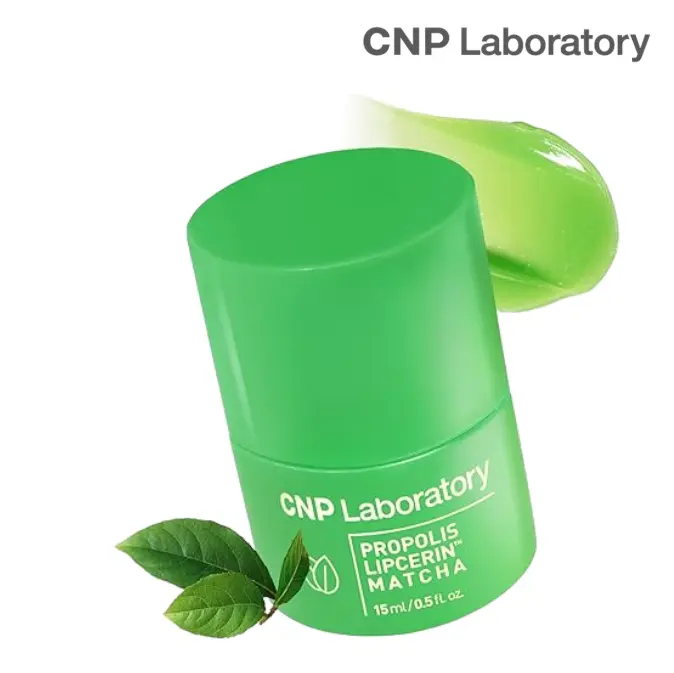 CNP Laboratory Propolis Lipcerin Lip Butter - Matcha & Café Editions, Hydrating Overnight Manuka Lip Balm Mask, 12hrs Long-lasting Moisture, Korean Skincare Gift for Women, 0.5 fl.oz.