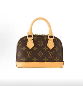 Pre-owned Louis Vuitton Alma Nano Monogram Canvas Mini Handbag Crossbody Bag