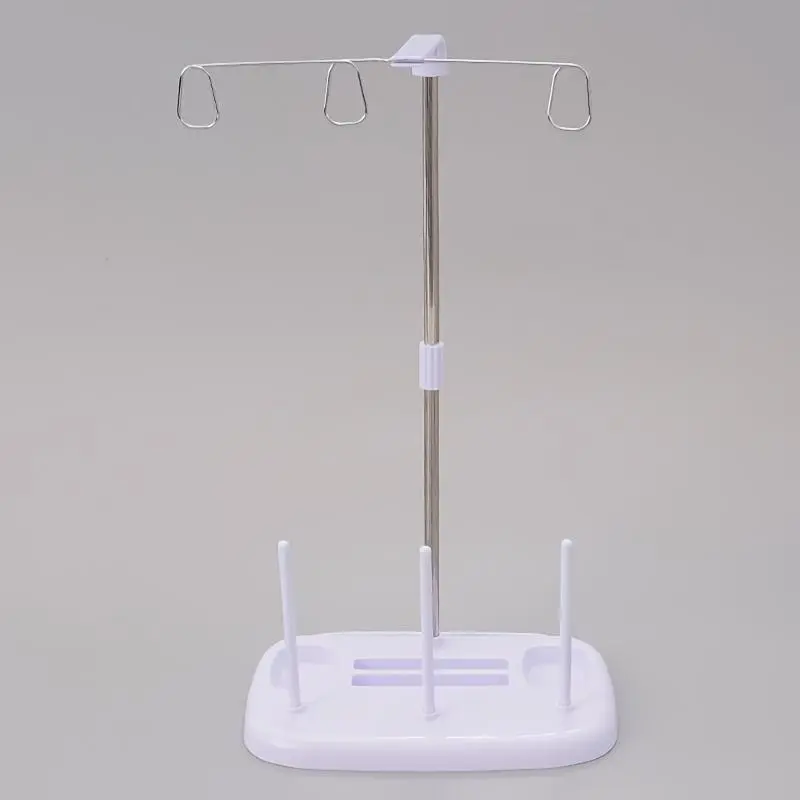 1pc New Thread Rack - Household Sewing Machine Thread Rack, Upgraded Locking Edge Machine Three Thread Rack, Double Thread Rack - Sewing Machine Accessories - For Sewing Enthusiasts & Crafters - Perfect Gift for DIY Projects