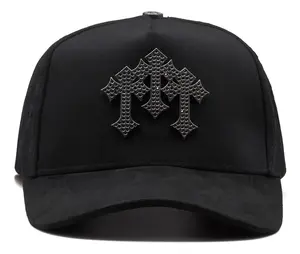 Rich The Kid x Barbas “Chrome Blackout” Trucker Cap – Luxury Streetwear Hat, TikTok Trending