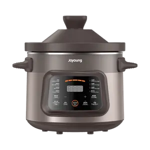 JOYOUNG Slow Cooker Soup Pot Purple Clay Electric Stew Pot Stew Pot DG50K-GD505-U