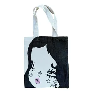 Valfre Infinito Woven Tote Original art by Ilse Valfre Size 14" x 16"