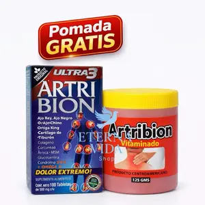 Pomocion de Atribion Ultra 3 (Azul) con pomada Gratus de Atribion 125 Gramos