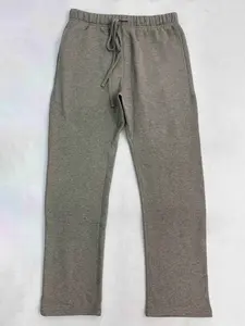 Uncuffed 2022 Dark Gray Sweatpants - Athletic Casual Lounge Pants Warm & Comfortable for Casual Wear & Street Style Unisex Style