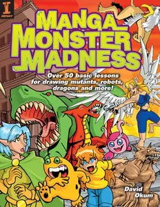 USED-Manga Monster Madness by Okum, David (Paperback)
