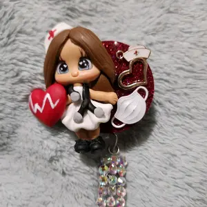 Badge Buddies for Medical Professionals - Handcrafted Accessories for Personalizing Your Look