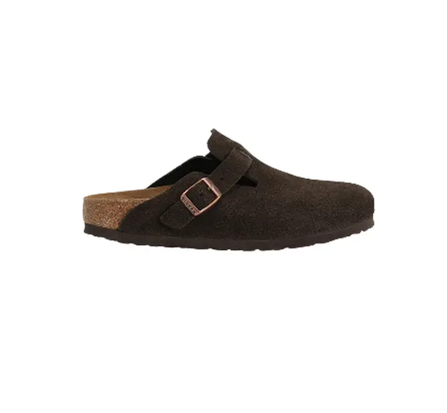 men’s Closed Toe Comfort Clogs – Soft Footbed Mule Sandals, Lightweight Slip-On Cork Sole Shoes