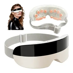 AskMake Eye Massager with Mist Atomization, Acupoint Massage & Bluetooth Music Function, Relieves Eye Fatigue, Relaxes Eye Muscles, Moisturizes and Nourishes the Skin Around Eyes, daily relaxation