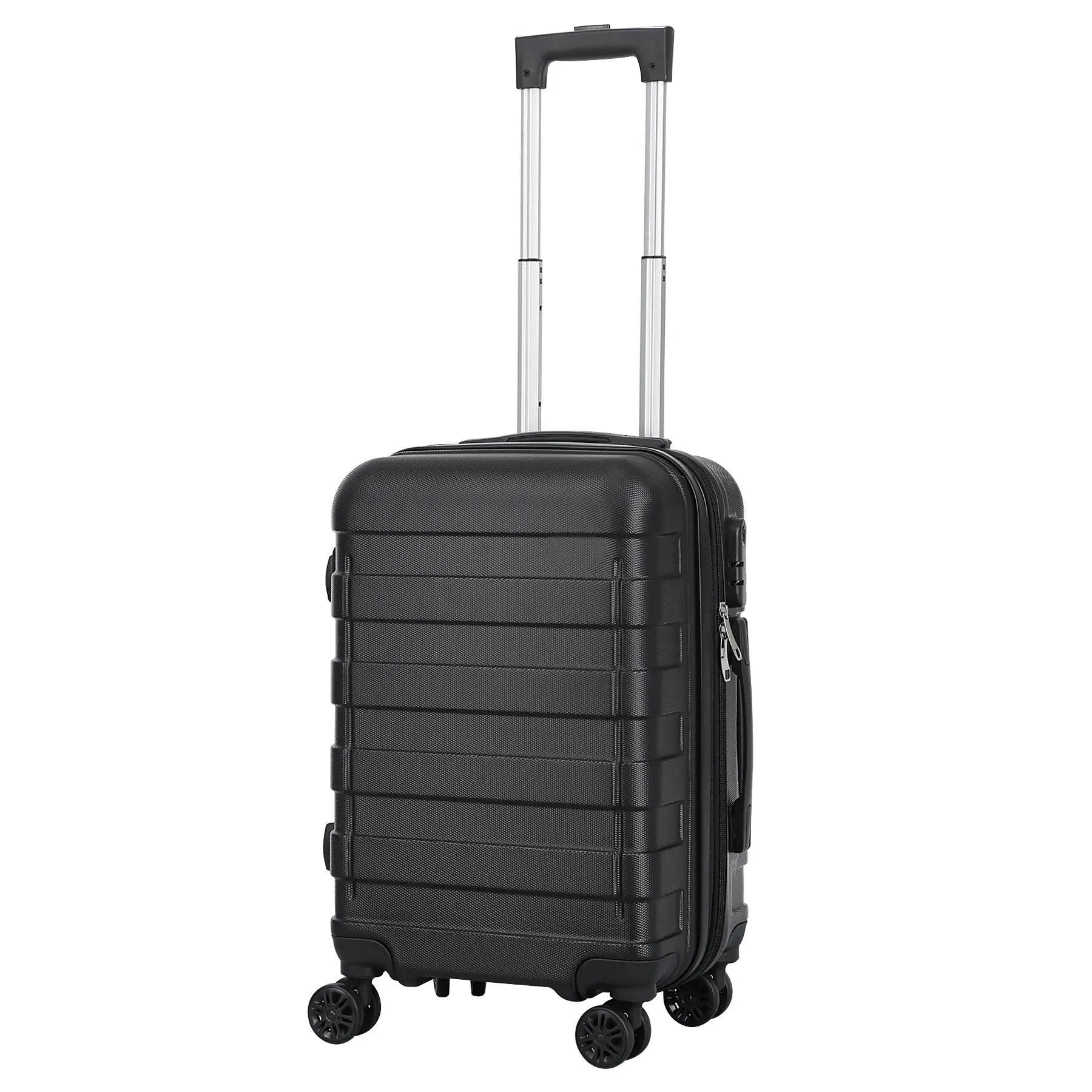 Segawe Hardside Expandable Spinner Luggage Set - Lightweight, Durable, Abrasion Resistant ABS Hardshell with U-Shaped Zip, Double Spinner Wheels, Push Button, Airline-Compatible Carry-On Travel Gear, Abrasion Resistant Carry-On Luggage, Airline-Compatible