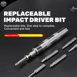 Impact Screwdriver, Specially Designed for Stubborn Screws, Professional-Grade Quality Cordless Power Tools
