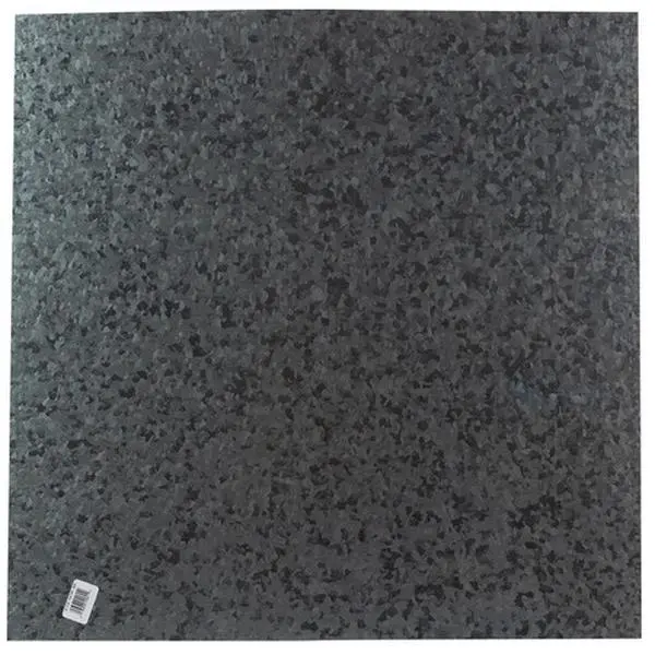 212 MAIN Square Galvanized Steel Sheet Metal, 24" X 24" in, 26 Gauge, for Auto and Ductwork Repair Work, 5 Pack, Corrosion Resistant, 24X24 In, 26 Ga., For Ductwork, For Repair Work On Automobiles, For Tables