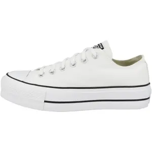 Converse Womens Chuck Taylor All Star Lift Platform Shoes - Optical White 560251C