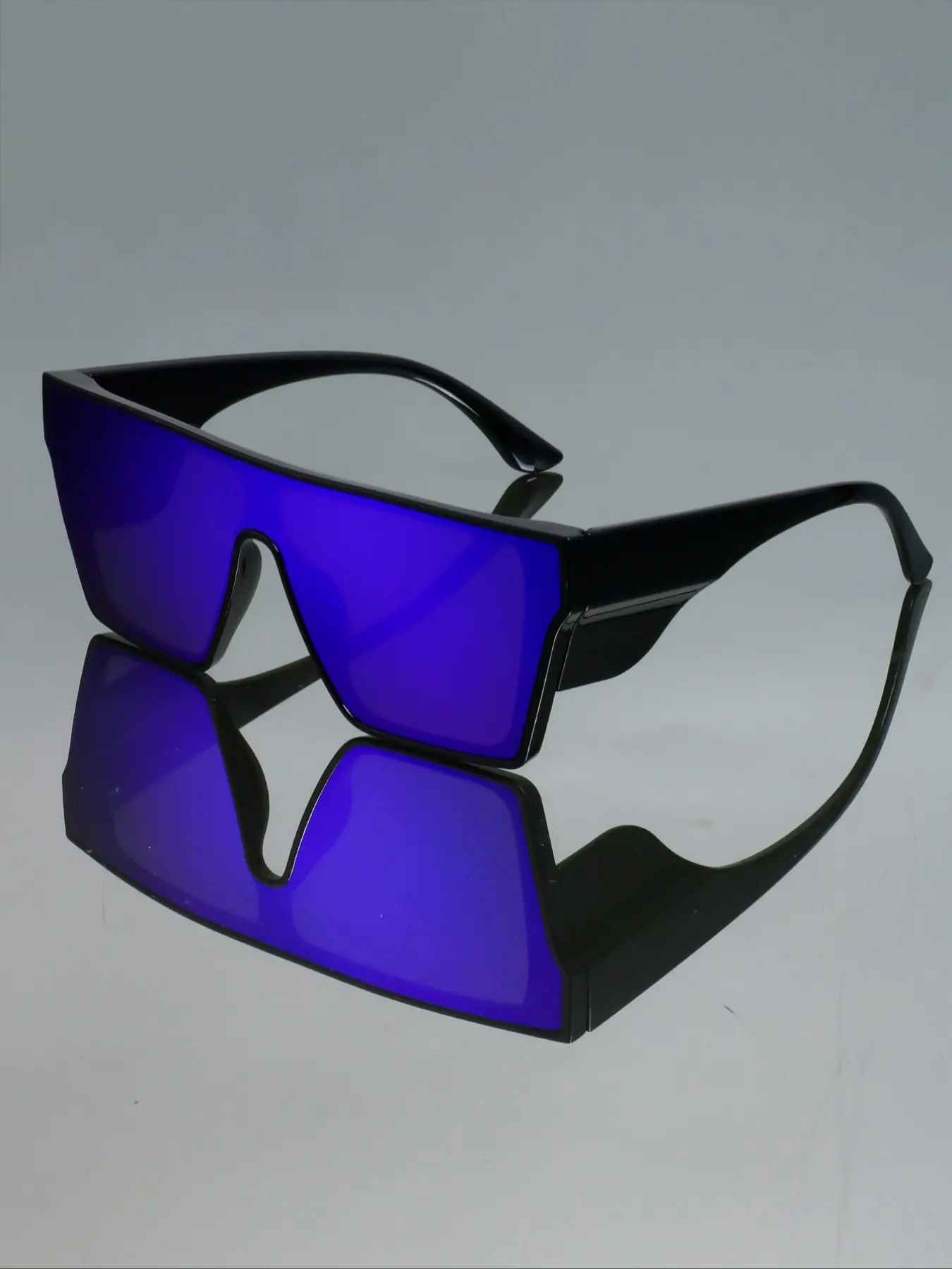 New Fashion Large Frame Rectangular Glasses, High-Quality Customizable Eyewear for Women & Men, Casual Daily Wear Decorative Frames, Cool Glasses