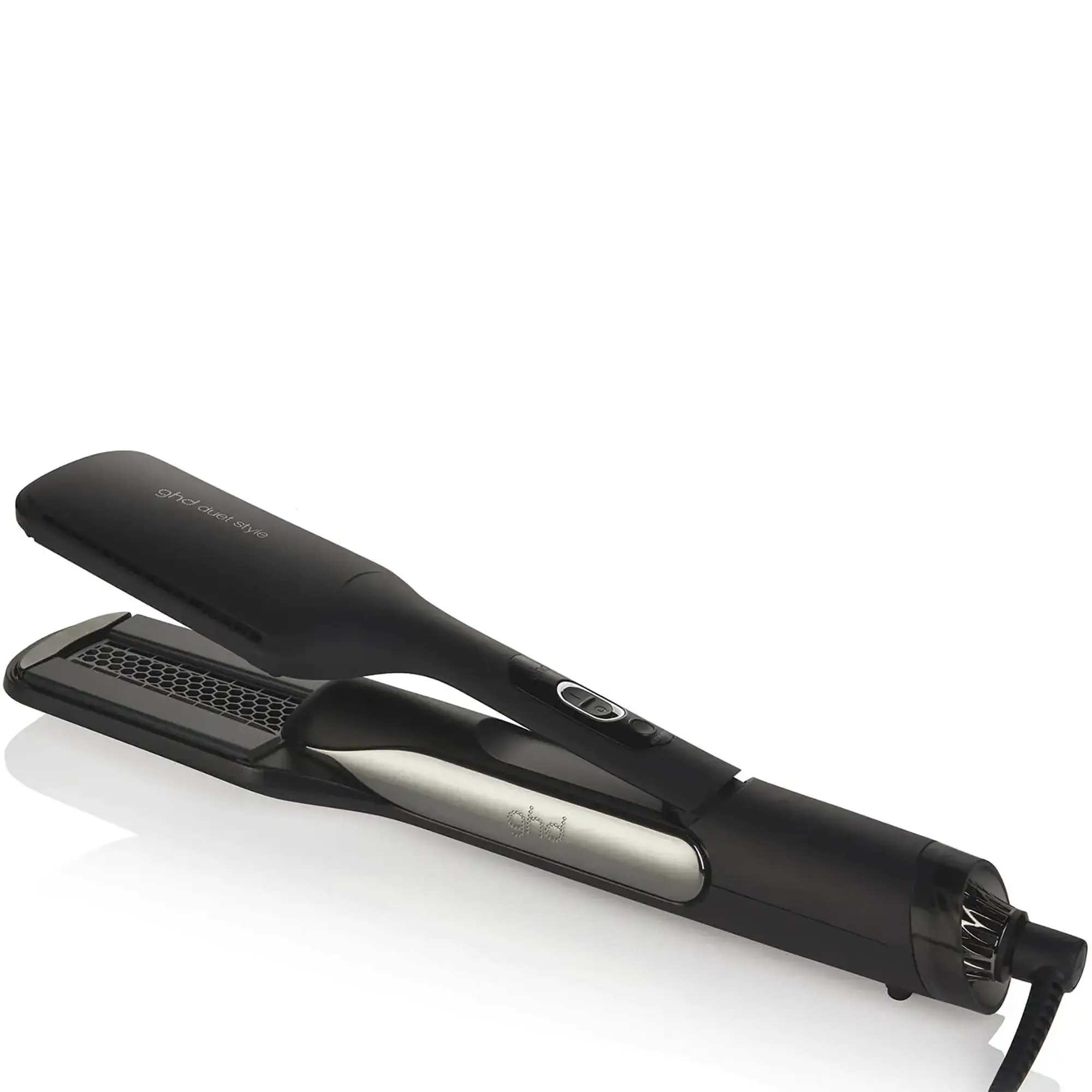 GHD Duet Styler 2-In-1 Hot Air Styler - Black, Smooth Lightweight Hair Dryer Straightener, 2-In-1 Curlers & Straighteners with Ceramic Heat Resistant Design, Ceramic Heat Resistant Curlers & Straighteners