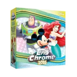 (2) *TWO PACKS* Topps Chrome Disney 2025 Mega Box