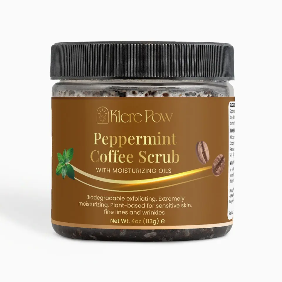 Peppermint Coffee Scrub