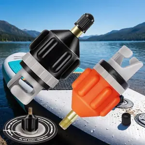 Universal Pump Valve Adapter: Quick-Connect Inflation Tool for SUP, Kayak, Canoe & Inflatable Boats. Portable Air Valve Fitting, Efficient Converter for Outdoor Water Sports Gear.