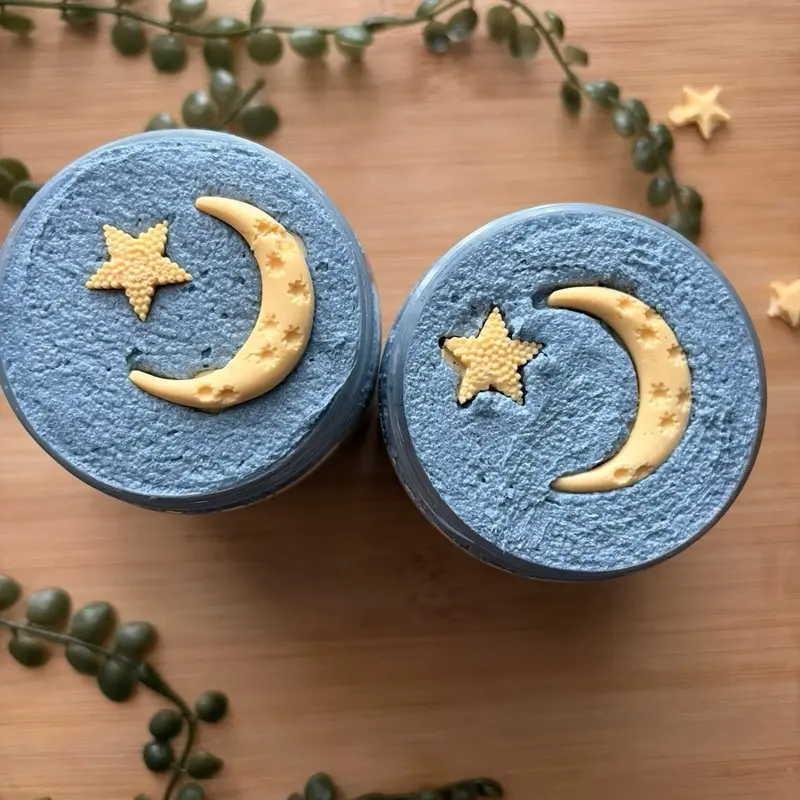 Midnight Whipped Sugar Scrub | Foaming Body Cleanser | Exfoliating & Hydrating | Handmade Self Care Gift