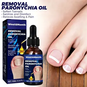 West&Month Nail Care Oil - Daily Moisturizing Repair, Nourishing, Softening Treatment for Fingernails, Toenails and Ingrown Nails, Moisturizing Nail Repair