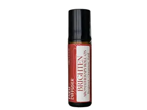 BRIGHTEN Aromatherapy Roll-On | Bergamot, Cassia, Basil