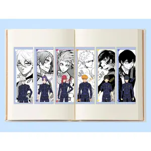 Blue Lock Bookmark | Glossy Laminated Manga Bookmark | Choose your Character | Round Corners