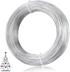 18 Gauge  Wire, 1mm 1 Roll Craft Wire, 164  Silvery Bendable Metal Wire for Sculpting, Doll Armature, Flexible, Suitable for Various DIY Crafts,  Making