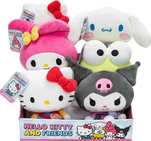 Jazwares - Hello Kitty - 8" Core Plush Assortment 6ct PDQ  [COLLECTIBLES] Plush