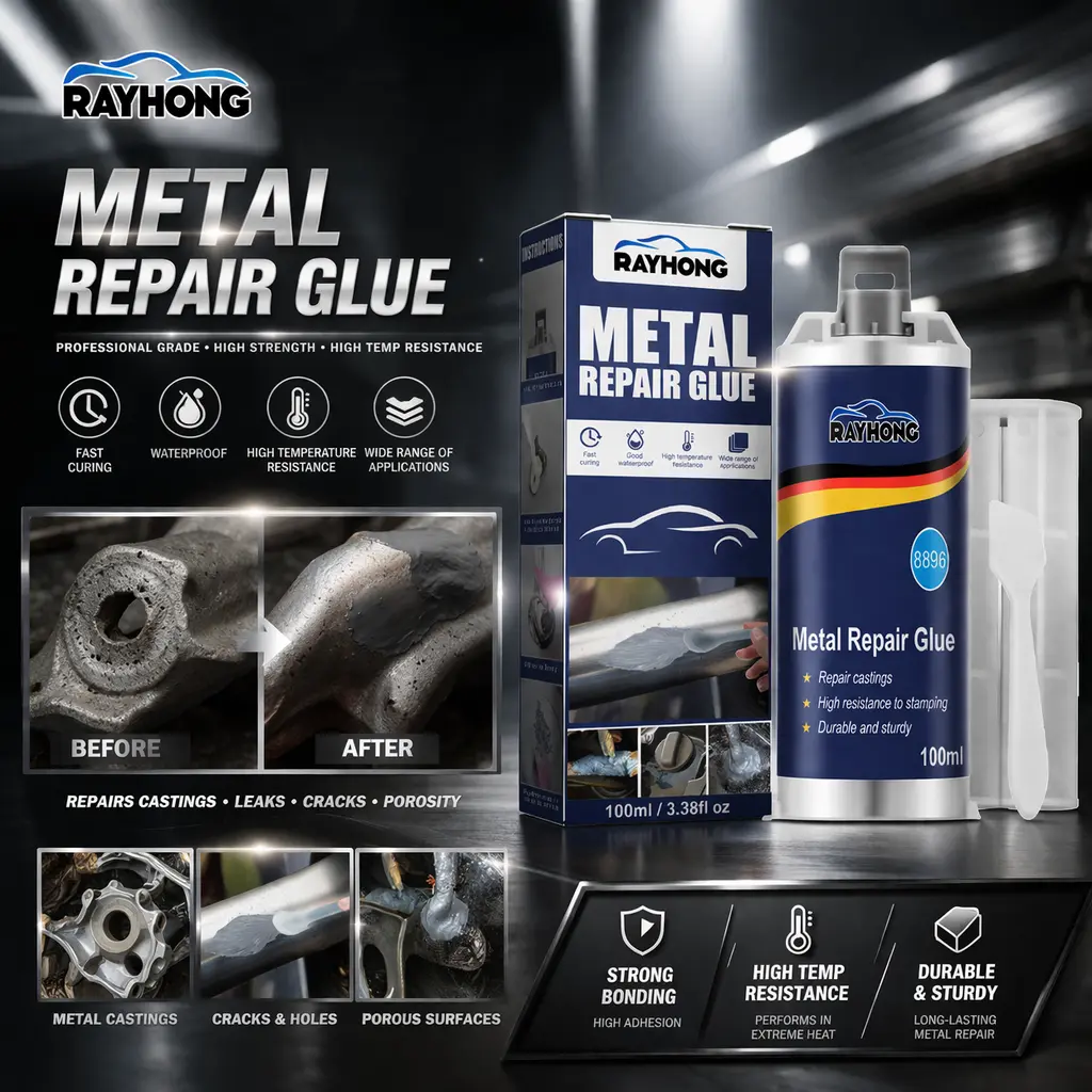 High Strength Metal Casting Adhesive Waterproof High Temperature Resistant Fills Cracks And Gaps Highly Ductile Industrial Grade