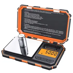 Digital Pocket Scale, 200G X 0.01G Gram Scale, Mini Scale 6 Units Jewelry Scale