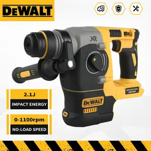 DEWALT | 20V MAX XR | Brushless SDS Plus Rotary Hammer (DCH273) | Supplied with One 5.0Ah XR Battery + DCB107 Charger + Carry Case | 0-1,100 RPM / 0-4,600 BPM / Electronic Clutch | Light Chiselling, Tile Removal, Brick Drilling