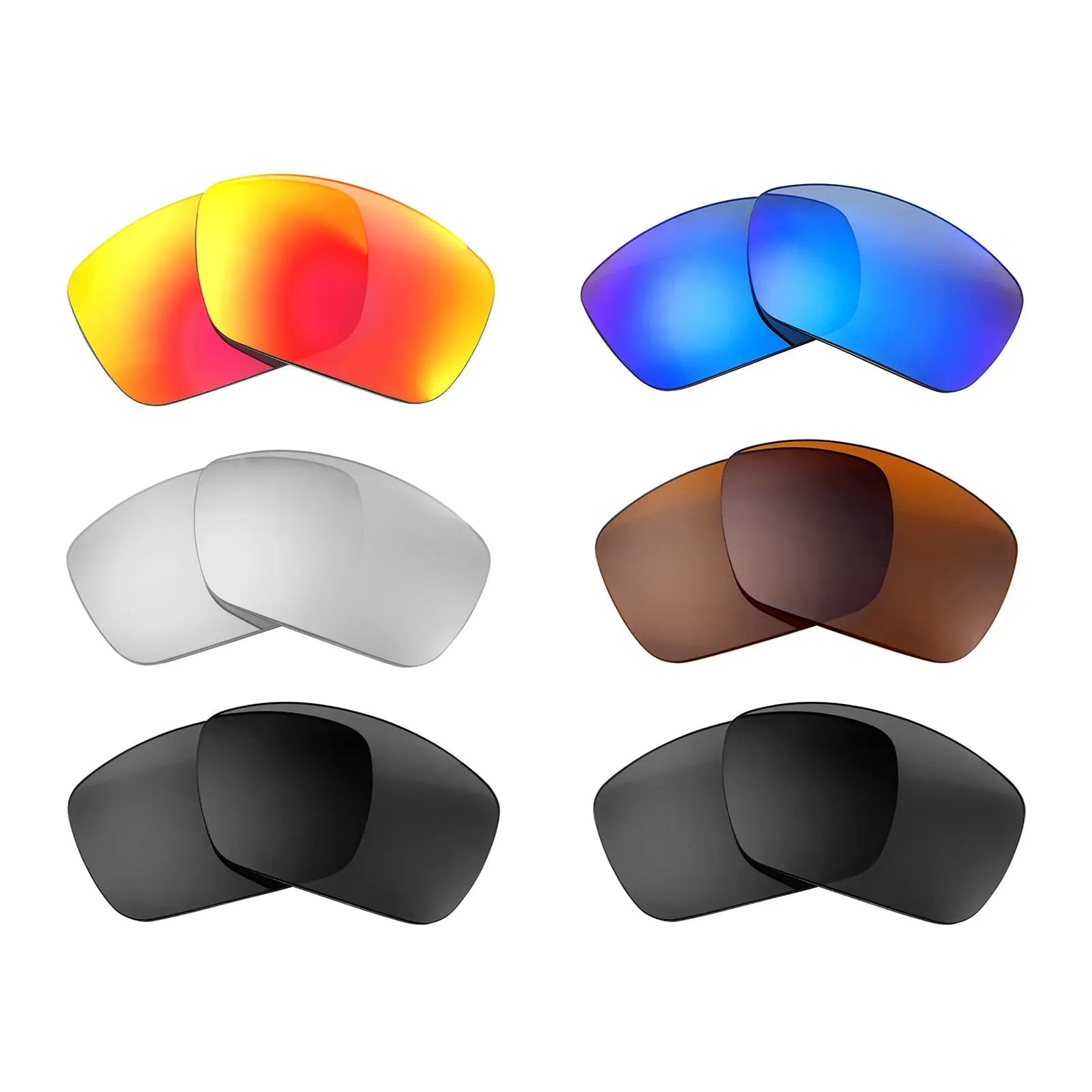 Walleva Replacement Lenses for Costa Del Mar Cat Cay